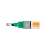 NOBO whiteboard marker with chisel tip, green, 4mm