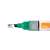 NOBO whiteboard marker with chisel tip, green, 4mm