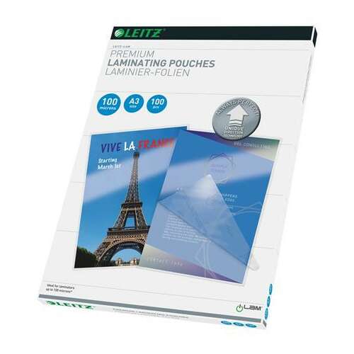 Leitz iLam A3 100 mikron fényes lamináló fólia