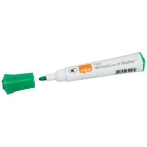 NOBO Glide fehértábla marker, zöld, kúpos hegyű - Nobo
