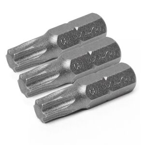 Fortum TX30 Torx Bitek, 25mm, 3 darabos készlet - Fortum