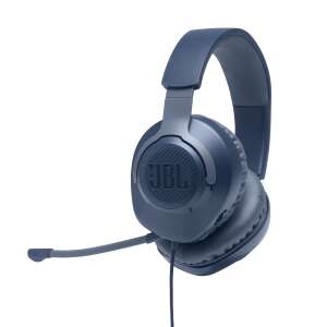 JBL Quantum 100 kabelgebundenes Gaming-Headset mit Mikrofon, blau - Quantum