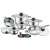 Carl Schmidt Sohn Koch Systeme AURICH 16 darabos rozsdamentes acél edénykészlet