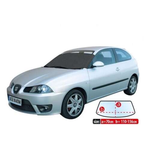 Winter Téli Szélvédő Takaró Ponyva M (Mini) Ablak 70* 110-156 Cm autó szélvédő takaró, fagyvédelem, jégvédelem, hóvédelem, autó kiegészítő