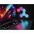 Lumini Tracer Ambience Smart Hexagon RGB în configurație de gaming