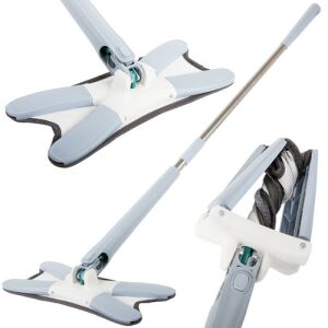 Mikroszálas csavarófejes felmosó 145cm, forgófej, több szögből - Takarító Eszközök