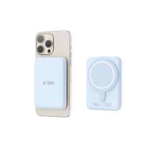 TECH-PROTECT LifeMag PB10 - Mágneses Akkumulátor - 5000 mAh - Kék