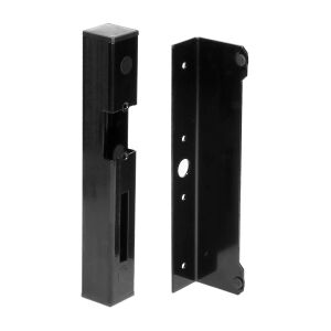 Casetă electrică neagră pentru broască ușă 40x40mm pentru poartă - Construcții și renovări