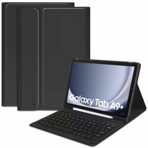 Tech-Protect Galaxy Tab A9+ 11 palcový obal s klávesnicou a držiakom na pero, čierny - Tech-Protect