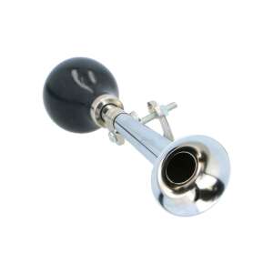 Dunlop Retro Fahrradhupe - Verchromter Stahl - 21cm 107338919 - Alpina