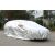 Weatherproof silver car cover size M for small cars