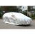 Weatherproof silver car cover size M for small cars