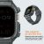 Spigen Rugged Armor Pro - Smartwatch Band and Case Apple Watch Ultra 49 mm (Dark Grey) 91956157