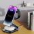 Tech-Protect 3-in-1 Wireless Charger Charging Apple Devices on Nightstand