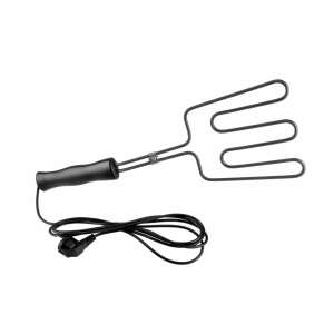 Aprindere electrică pentru cărbune, 800W, oțel inoxidabil, mâner negru, pentru grătar - Cuburi si lichide de aprindere