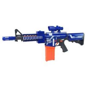 LeanToys 4806 Elektromos játék géppuska habgolyókkal - Játékpuska, töltény