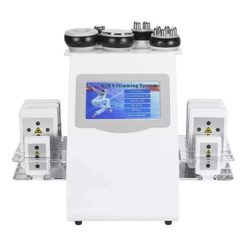 KIM 8 Slimming System, 6 in 1 ultrasonic cavitation laser body shaping machine for home use