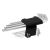 Set chei hexagonale Topex Tip L 1,5-10mm cu bilă 9buc (35D957) 91970561