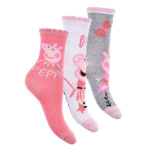 Peppa malac gyerek zokni 3db-os szett 31/34 40388679 Gyerek zoknik, térdtappancsok