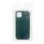 Dark green matte TPU phone case for Xiaomi Redmi 13C in a clear plastic bag