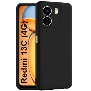 XIAOMI Redmi 13C Silicone Case Black 94878003 - Phone Case