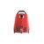 Front view of Thomas ECO Power 2.0 Red Bagged Vacuum Cleaner
