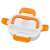 Robot de bucătărie electric Clatronic LB 3719 alb-portocaliu Clatronic LB 3719 35024648}
