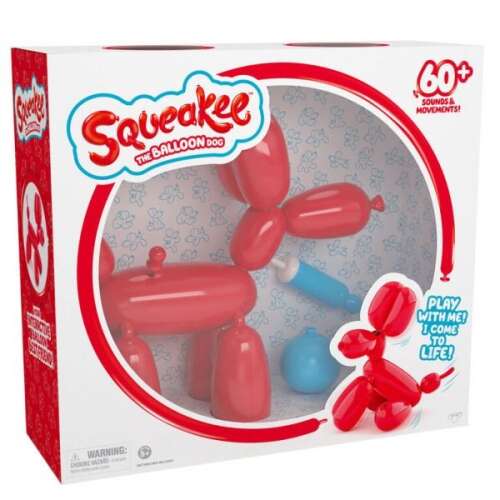 Squeakee - Interactive Balloon Dog #red