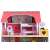 Funfit Kids Óriás fa Babaház + LED világítás, medence, extra kiegészítők #rózsaszín-sárga 35453035