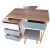 Modern Lány Dressing Table with Open Drawers