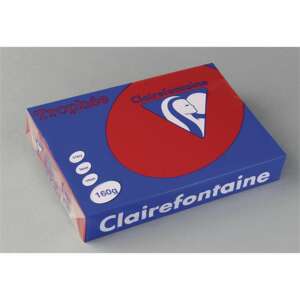 Clairefontaine Trophée A4 160gr. intenzív vörös 1016 színes fénymásolópapír 250 ív / csomag - Fénymásolópapír