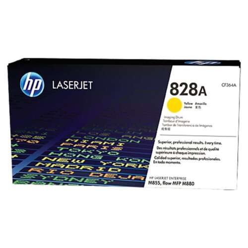 HP CF364A No.828A Yellow eredeti dobegység, 30 000 oldalra - Nyomtató toner