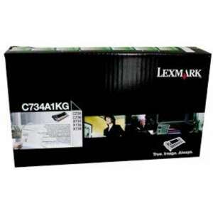 Lexmark C734A1KG fekete lézertoner kazetta - Lexmark