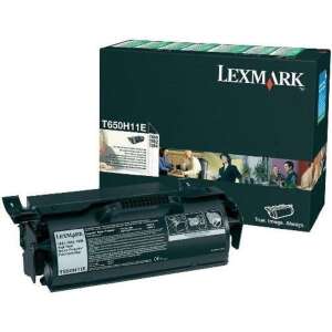 Lexmark T650H11E lézertoner kazetta, fekete, 25 000 oldal - Lexmark