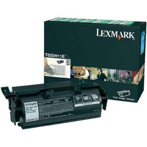 Lexmark T650H11E lézertoner kazetta, fekete, 25 000 oldal
