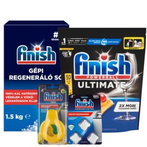 Finish Ultimate Rutinski paket za perilicu posuđa s tabletama za čišćenje 138922927 - Pranje posuđa