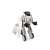 Silverlit Robo Up interactive robot, white and black, moving