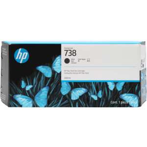 HP 738 Crna tinta - 300ml - Za pisače DesignJet T850 - Printer i skener