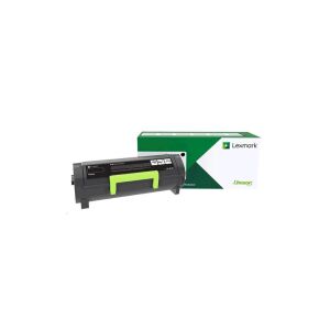 Lexmark 58D2X0E Extra High Yield Black Toner Cartridge with packaging - Lexmark Printer Toner