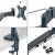 Leitz Ergo space-saving monitor arm, dark grey 91996625