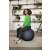 Person sitzt auf einem Leitz Active Gymnastikball, ergonomische Bürostuhlalternative