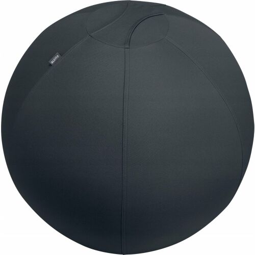 Leitz Active dark grey weighted sitting ball 75cm for posture and back pain relief
