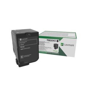 Lexmark 75B20K0 fekete toner kazetta - Kibontva és dobozban - Lexmark