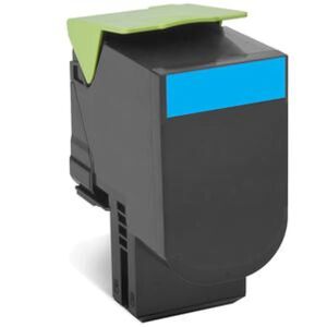 Lexmark 80C2HC0 Cyan Toner mit hoher Reichweite - Lexmark