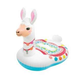 Intex Llama Inflatable Pool Float, colorful, for kids, 135 x 112 x 94 cm - Intex Ride-On Pool Toy