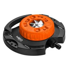 NEO circular garden sprinkler with 9 spray modes, 95 sq m coverage - Sprinkler and Irrigator