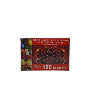 Redway 160 LED Christmas lights string with 8 light modes, 8 meters long, red lights - Nonbrand String Light