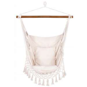 Beige hammock chair with two pillows, Springos - Garden Furniture