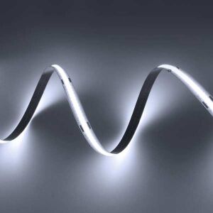 Flexible COB LED strip light, medium white, curved - LED Strip