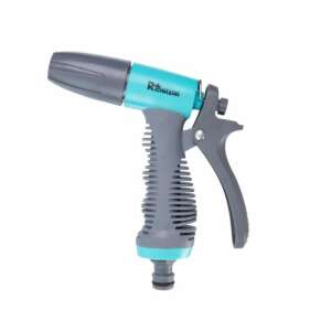 Duza de furtun de gradina Richmann, pulverizator reglabil, din plastic, albastru si gri - Irigare